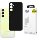 Silicone case for Samsung Galaxy A26 5G - 3mk HARDY® Mellow Case™ Black