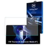 Matte screen protector for the navigation display for VW Touran III 2017 (Discover Media 8") – 3mk TechWrap Matte™ Center Display