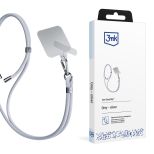3mk EasyClip smartphone strap Grey (silver)