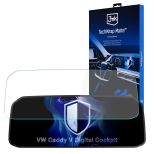 Matte protective film for the instrument cluster screen for VW Caddy V Digital Cockpit 2020- – 3mk TechWrap Matte Cluster™