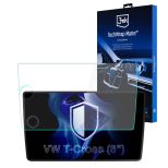 Matte screen protector for the navigation display for VW T-Cross 2024- (8") – 3mk TechWrap Matte™ Center Display