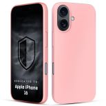 Silicone case with MagSafe for Apple iPhone 16 - 3mk HARDY® Mellow MagCase™ Pink