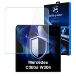Matte screen protector for the navigation display for Mercedes C300d W206 – 3mk TechWrap Matte™ Center Display