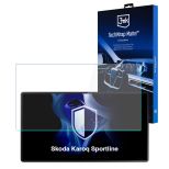Matte screen protector for the navigation display for Skoda Karoq Sportline – 3mk TechWrap Matte™ Center Display