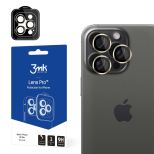 Tempered glass for the camera lens for Apple iPhone 15 Pro - 3mk Lens Protection Pro Dark Gold