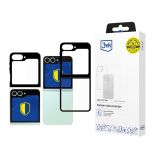 Case for Samsung Galaxy Z Flip 6 / 7 FE - 3mk Satin Armor Case+ Flip