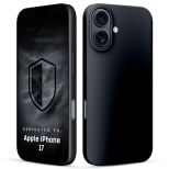 Silicone case with MagSafe for Apple iPhone 17 - 3mk HARDY® Mellow MagCase™ Black