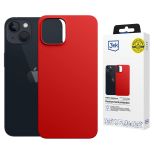 Case for Apple iPhone 14 Plus - 3mk Hardy MagSilicone Red