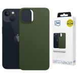 Silicone case with MagSafe for Apple iPhone 15 - 3mk HARDY® Mellow MagCase™ Alpine Green