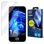 Super durable film for Apple iPhone 16 Plus - 3mk HARDY® Tectra™ (lifetime warranty)