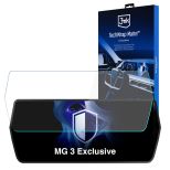 Matte screen protector for the navigation display for MG 3 Exclusive – 3mk TechWrap Matte™ Center Display