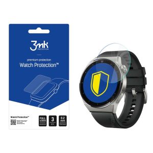 Protective glass for Huawei Watch GT 3 Pro 46mm smartwatch screen - 3mk Watch Protection