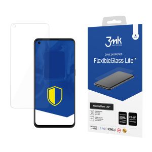 Unbreakable hybrid glass for Oppo Reno 5 F - 3mk FlexibleGlass Lite