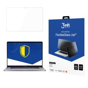 Shatterproof hybrid glass for Apple Macbook Pro 13" M1/M2 - 3mk FlexibleGlass Lite