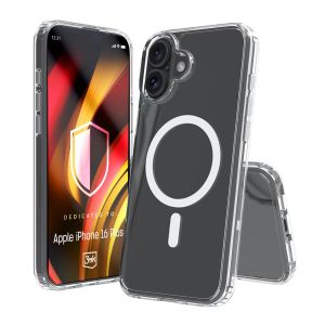 Armoured case for Apple iPhone 16 Plus - 3mk HARDY® LiqForce MagCase™