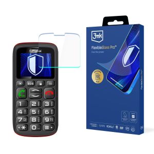 Shatterproof glass for Maxcom Comfort MM428  - 3mk FlexibleGlass Pro