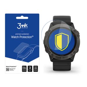 Protective glass for Garmin Fenix 6X Pro smartwatch screen - 3mk Watch Protection