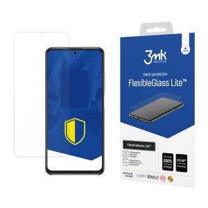 Unbreakable hybrid glass for ZTE S30 Pro 5G - 3mk FlexibleGlass Lite