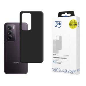 Case for Oppo Reno 12  - 3mk Matt Case Black