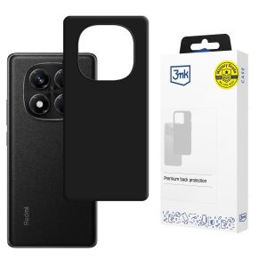 Silikon case for Redmi Note 14 Pro 5G - 3mk HARDY® Mellow Case™ Black