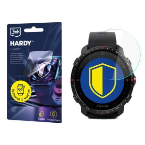 Hybrid glass for smartwatch Polar Grit X Pro - 3mk HARDY® Fusion Watch Protection™