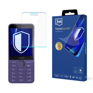 Shatterproof glass for Nokia 235 4G / 215 4G (2024) - 3mk FlexibleGlass Pro