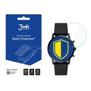 Protective screen film for smartwatch Fossil Collider FTW7010 - 3mk Watch Protection