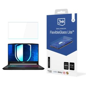 Shatterproof hybrid glass for MSI Katana 15,6" - 3mk FlexibleGlass Lite