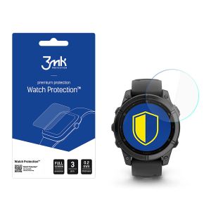 Protective glass for Garmin Fenix E 47mm smartwatch screen - 3mk Watch Protection