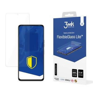 Unbreakable hybrid glass for Tecno Camon 18 - 3mk FlexibleGlass Lite