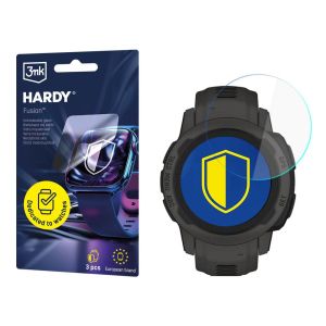 Hybrid glass for smartwatch Garmin Instinct 2s - 3mk HARDY® Fusion Watch Protection™