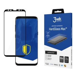 Reinforced tempered glass for Samsung Galaxy S8 - 3mk HardGlass Max