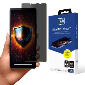 Privacy film for Sony Xperia 10 V - 3mk Silky Matt Privacy