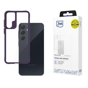 Case for Samsung Galaxy A55 5G - 3mk Satin Armor Case+ Purple