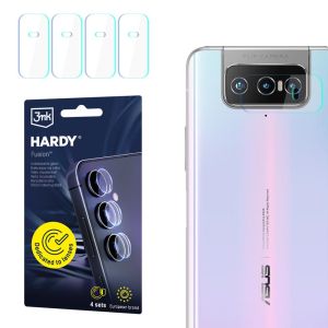 Camera lens protector for Asus Zenfone 7 Pro - 3mk HARDY® Fusion Lens Protection™