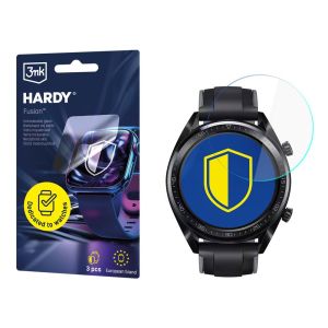 Hybrid glass for smartwatch Huawei WATCH GT - 3mk HARDY® Fusion Watch Protection™