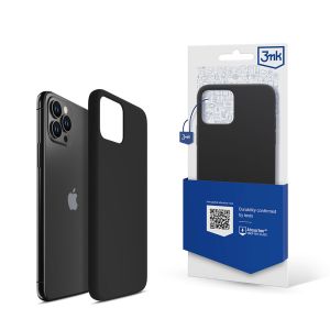 Case for Apple iPhone 11 Pro - 3mk Silicone Case Black