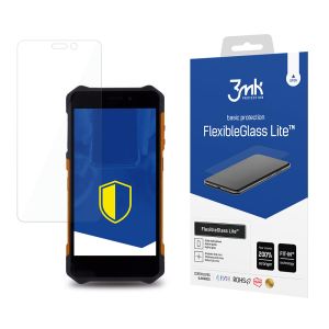 Unbreakable hybrid glass for MyPhone Hammer Iron 3 LTE - 3mk FlexibleGlass Lite