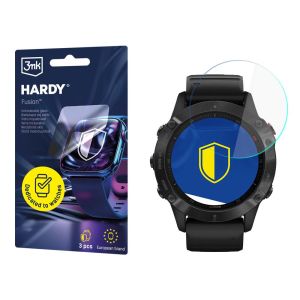 Hybrid glass for smartwatch Garmin Fenix 6 Pro - 3mk HARDY® Fusion Watch Protection™