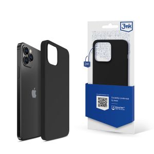 Case for Apple iPhone 12 Pro Max - 3mk Silicone Case Black