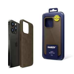 Case for Apple iPhone 15 Pro Max - 3mk HARDY MagFabric Case Black