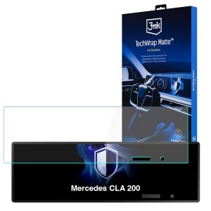 Matte screen protector for the navigation display for Mercedes CLA 200 2025- – 3mk TechWrap Matte™ Center Display
