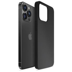 Silikon case for Apple iPhone 13 Pro Max - 3mk HARDY® Mellow Case™ Black