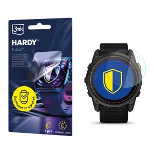 Hybrid glass for smartwatch Garmin Enduro 3 - 3mk HARDY® Fusion Watch Protection™