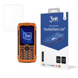 Unbreakable hybrid glass for Evolveo StrongPhone H1 - 3mk FlexibleGlass Lite