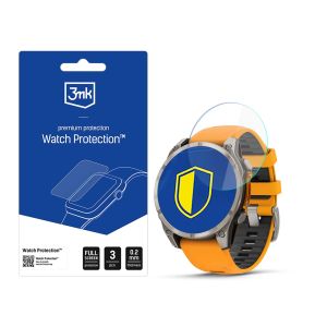 Protective glass for Garmin Fenix 8 Amoled 47mm  smartwatch screen - 3mk Watch Protection