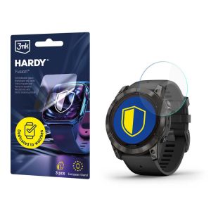Hybrid glass for smartwatch Garmin Fenix 7X Pro Solar - 3mk HARDY® Fusion Watch Protection™