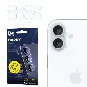Camera lens protector for Apple iPhone 16 - 3mk HARDY® Fusion Lens Protection™