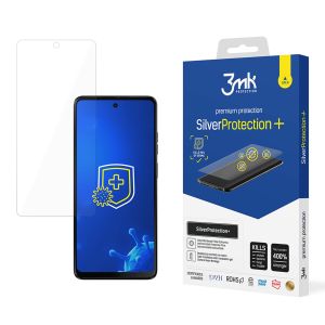 Anti-Shock Protective Film for Motorola Moto G04s - 3mk SilverProtection+