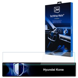 Matte screen protector for the navigation display for Hyundai Kona 2024- – 3mk TechWrap Matte™ Center Display